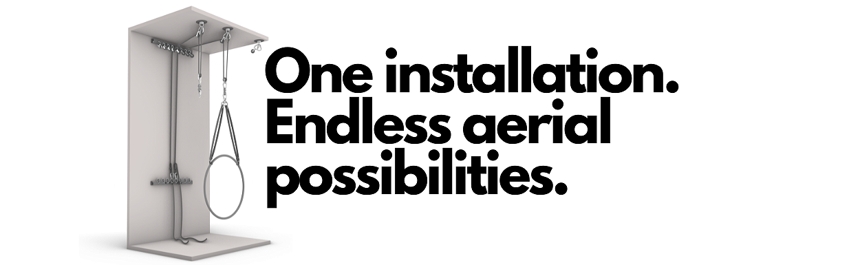 Aerial pulley system