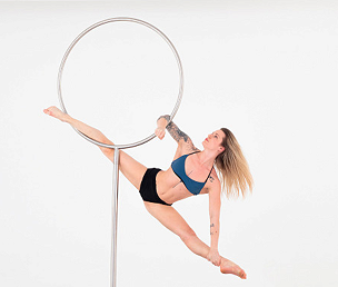 Lupit lollipop, stainless steel, tube diameter 30mm, inner diameter 890mm