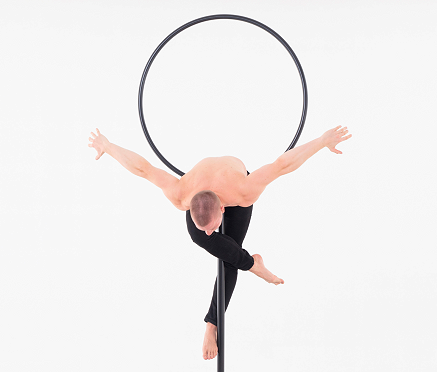 Lupit lollipop, powder coated black, tube diameter 30mm inner diameter 890mm