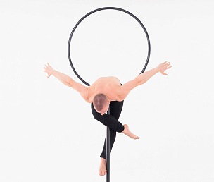 Lupit lollipop, powder coated black, tube diameter 30mm inner diameter 890mm