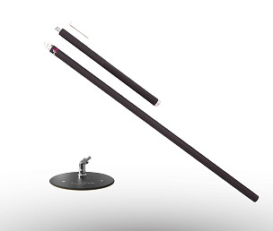 LUPIT FLYING POLE CLASSIC with angled base