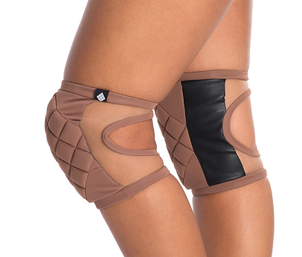 Lupit knee pads© NUDE 02 NEW with pocket Poledancerka
