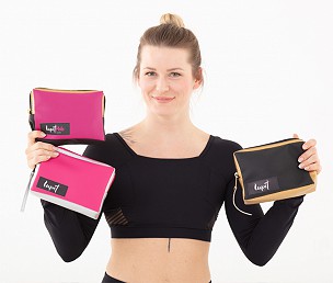 Lupit cosmetic bag, (3 different colors)