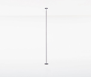 Lupit removable studio pro pole G4, two piece, chrome, 45 mm  