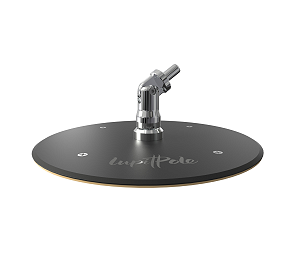Lupit angled flying pole base