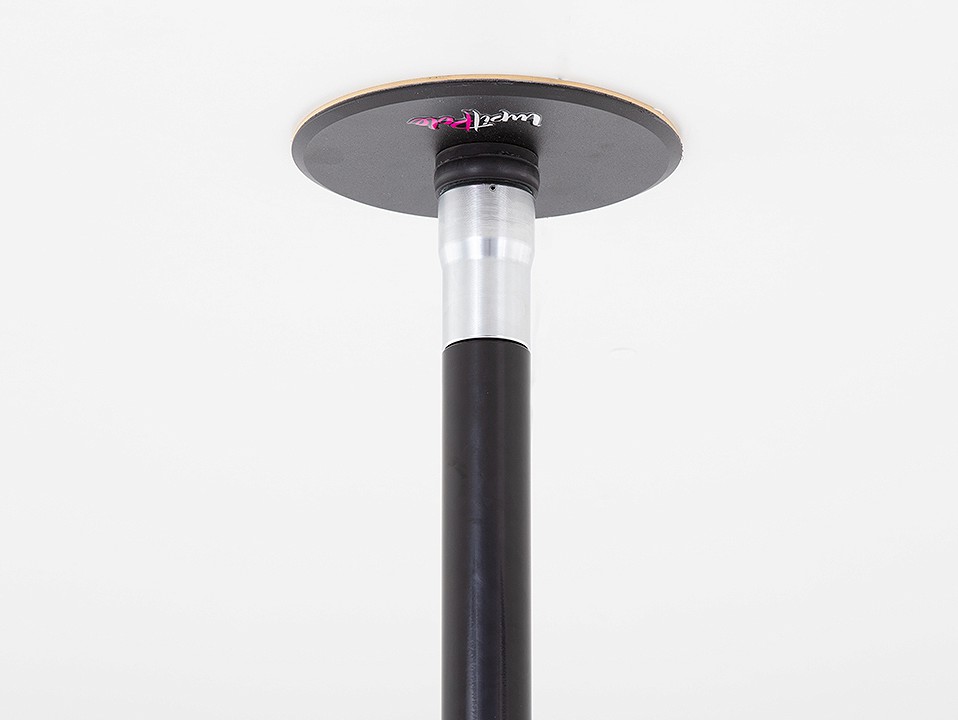 Barra Lupit pole Classic G2, bloqueo estándar, recubrimiento en polvo negro, 45mm