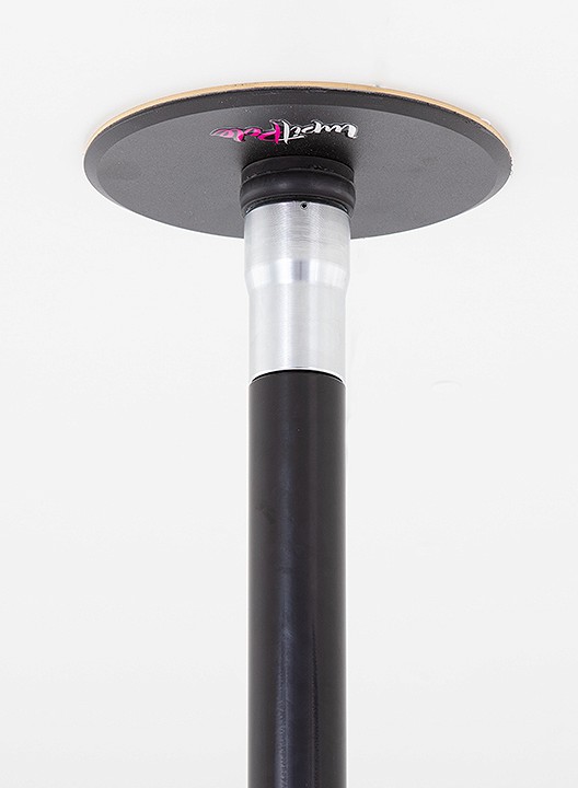 Barra Lupit pole Classic G2, bloqueo estándar, recubrimiento en polvo negro, 45mm