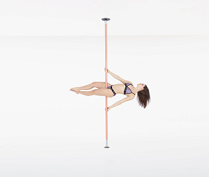 Barra Pole Dance LUPIT POLE CLASSIC G2 QUICK LOCK CHROME 45MM – VIVE POLE