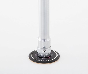 Lupit pole Diamond G2, quick lock set with disc, 45mm