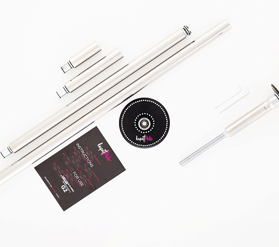 Lupit pole Classic G2 quick lock, stainless steel 45mm