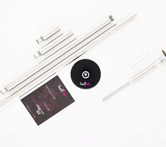 Lupit pole Classic G2 quick lock, chrome 45mm