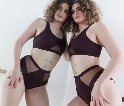 Lupit AVA bottom MAHOGANY Mila Krasna