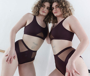 Lupit AVA bottom MAHOGANY Mila Krasna
