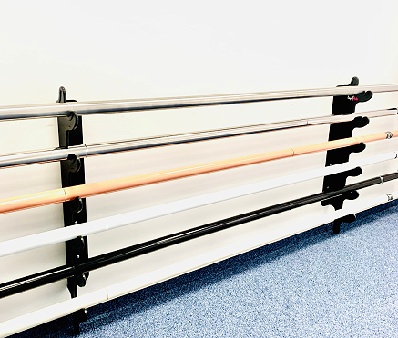 Soporte de pared lupit pole - pro para más de 6 barras