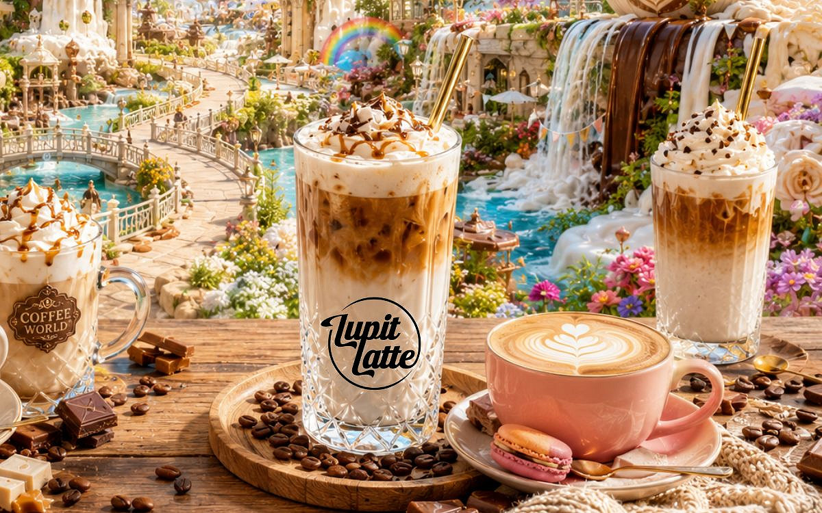 FREE Lupit Latte with Every Order Over €400 / $400