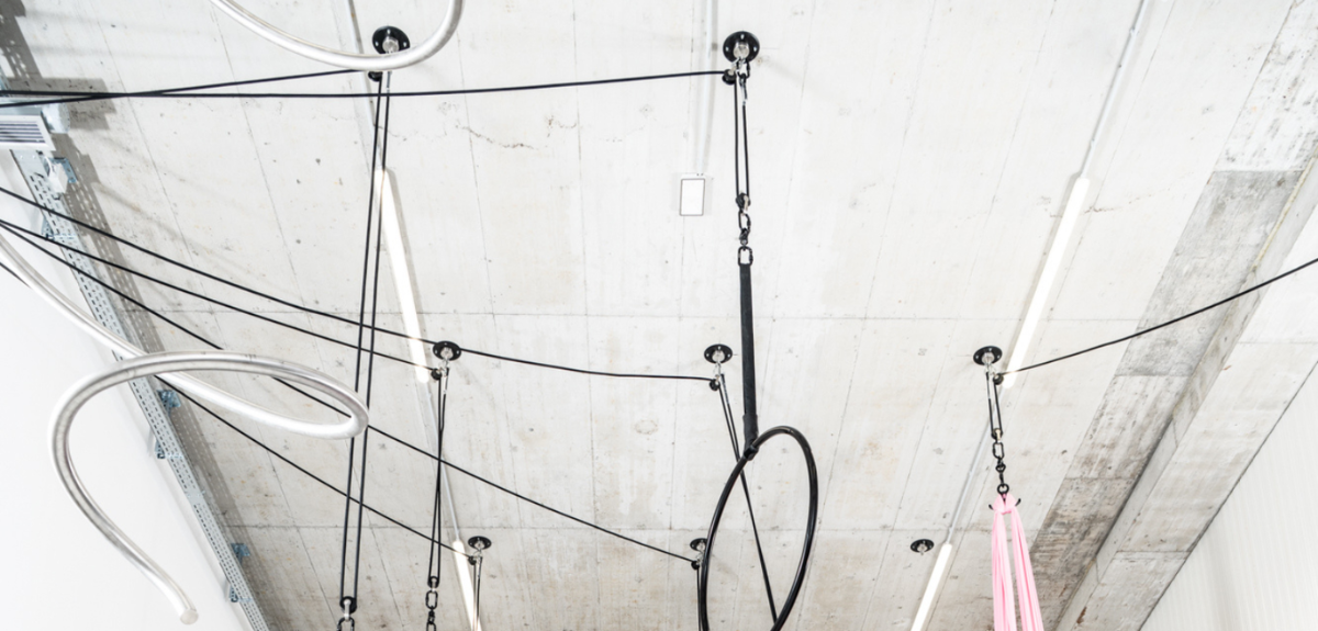 Pulley  aerial system