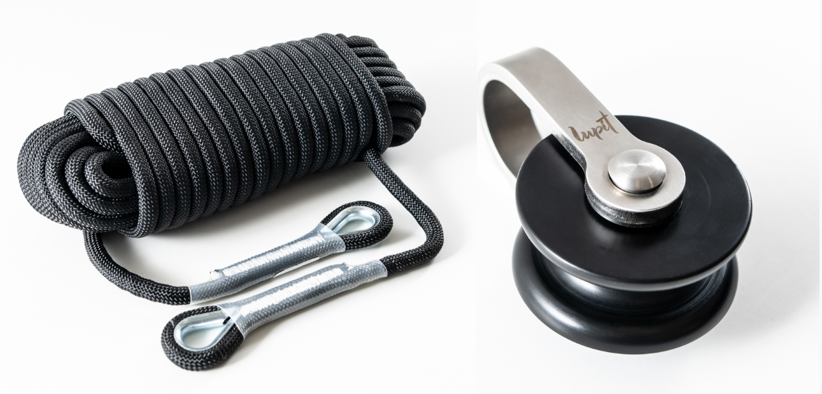 Lupit  pole  aerial system for studios