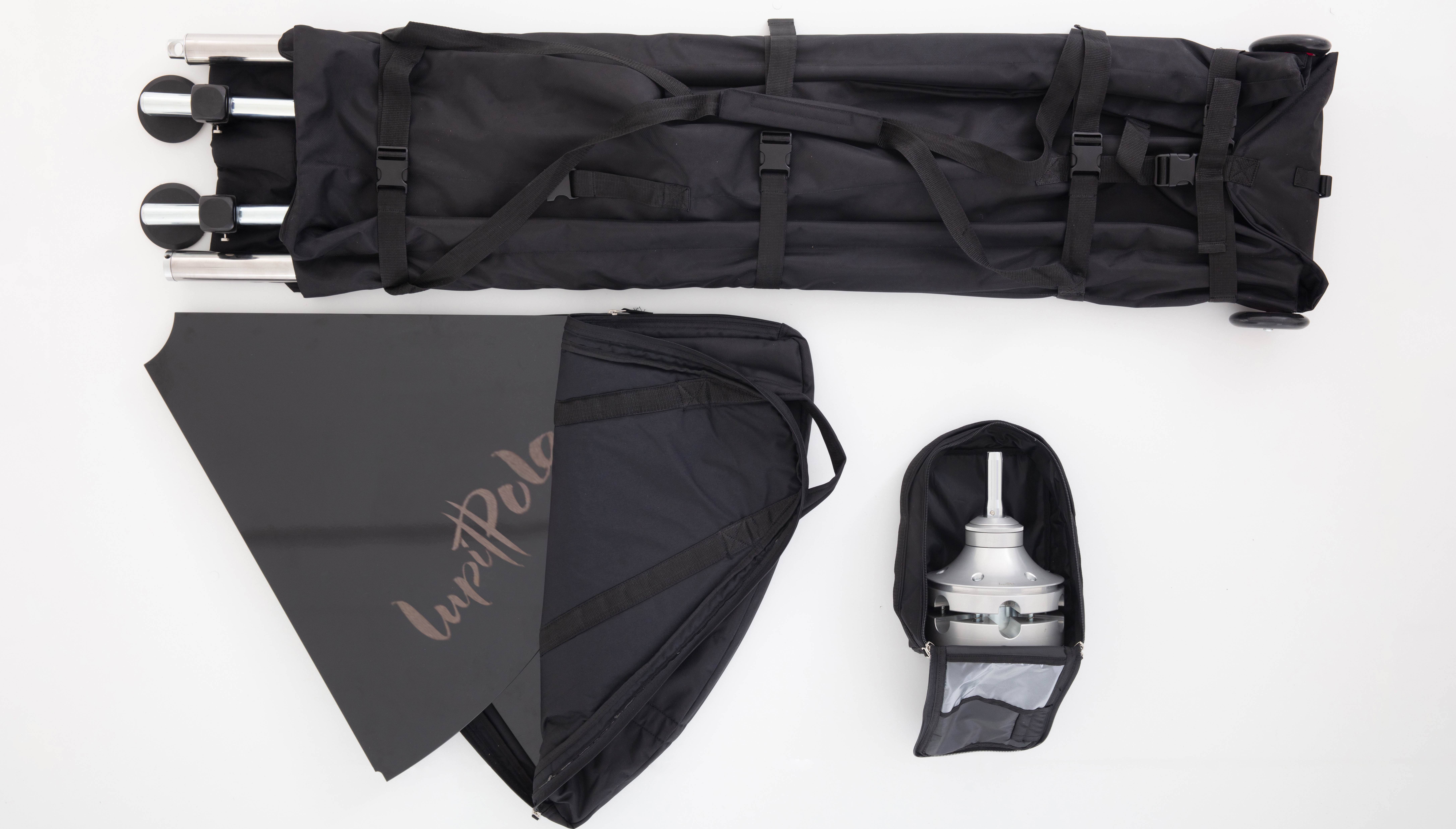 LUPIT stage short legs, Chrome & Bags