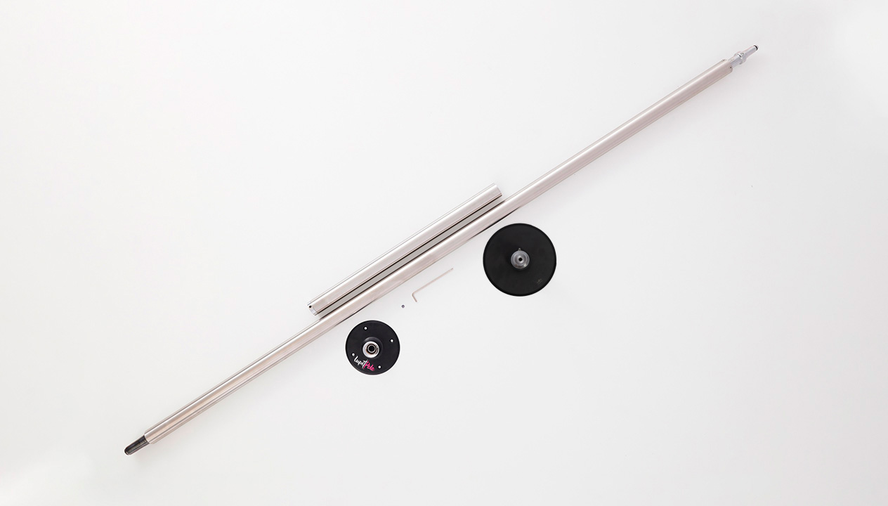 Lupit removable studio pro pole G4, two piece, standard lock