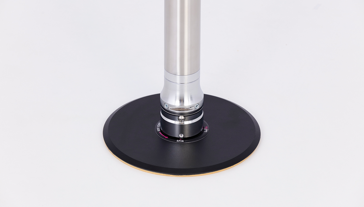 Lupit Pole◆ポールダンス用ポール＋延長ポール＋マットセット◆ Classic G2 quick-lock Powder coated, PINK 45mm I Lupit pole